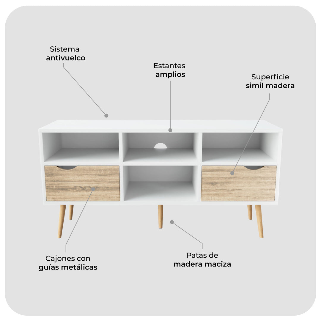 Rack de TV Bolonia