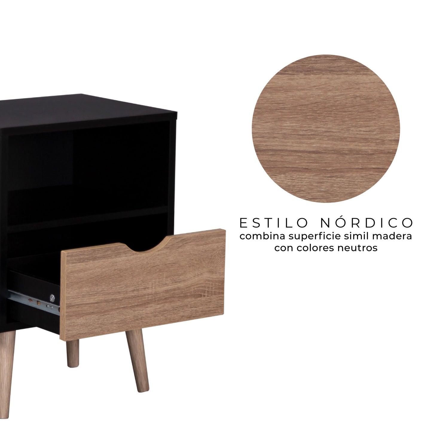Velador Tromso Black