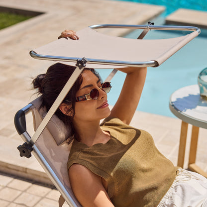 Reposera con Techo Areia