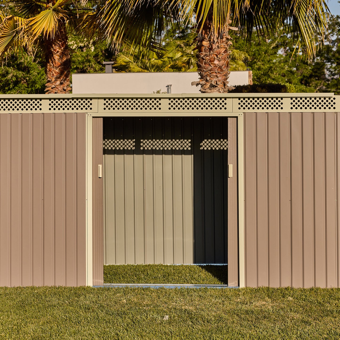 Bodega de Jardín Halten BellaC Acero 3.86mt2 343×142×184cm