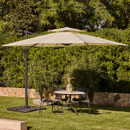 Quitasol Reforzado con Luces Bright Night