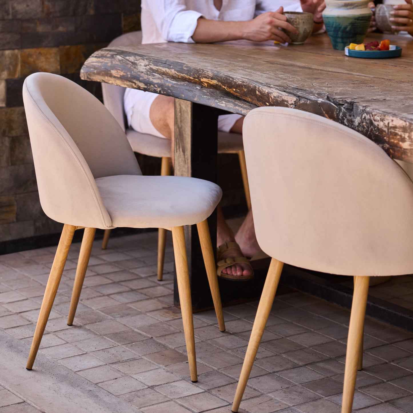 Set de 4 Sillas Dinka Cielo