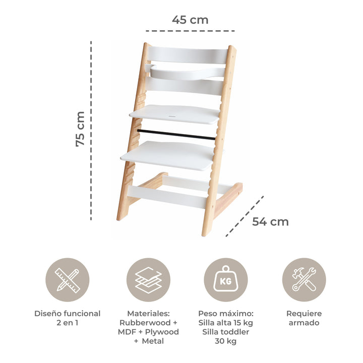 Silla Evolutiva para Bebé Edda