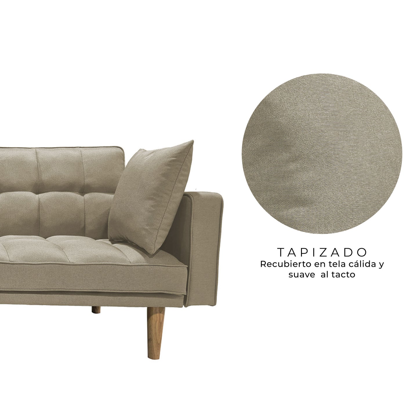 Sofá Cama 2 Cuerpos Fiano