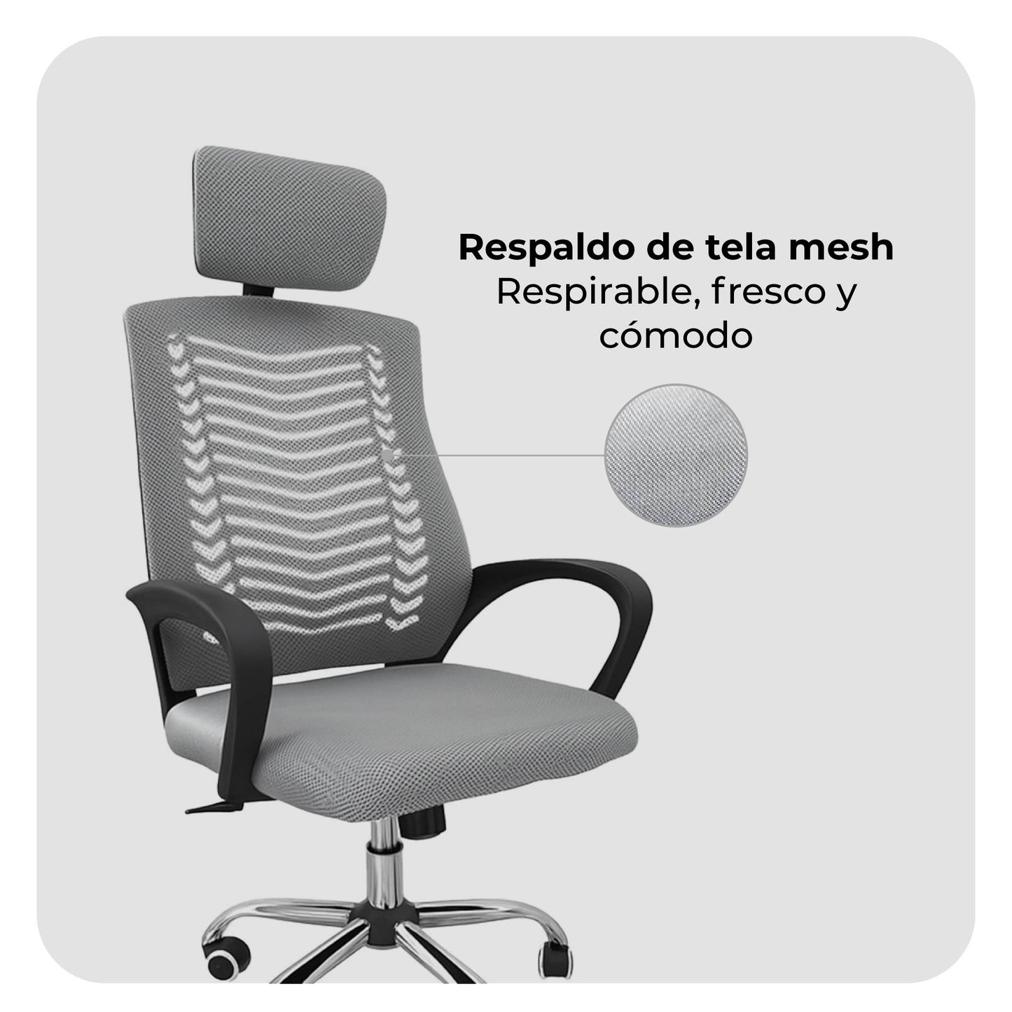 Silla de Escritorio Ergonómica SILL-Q2G