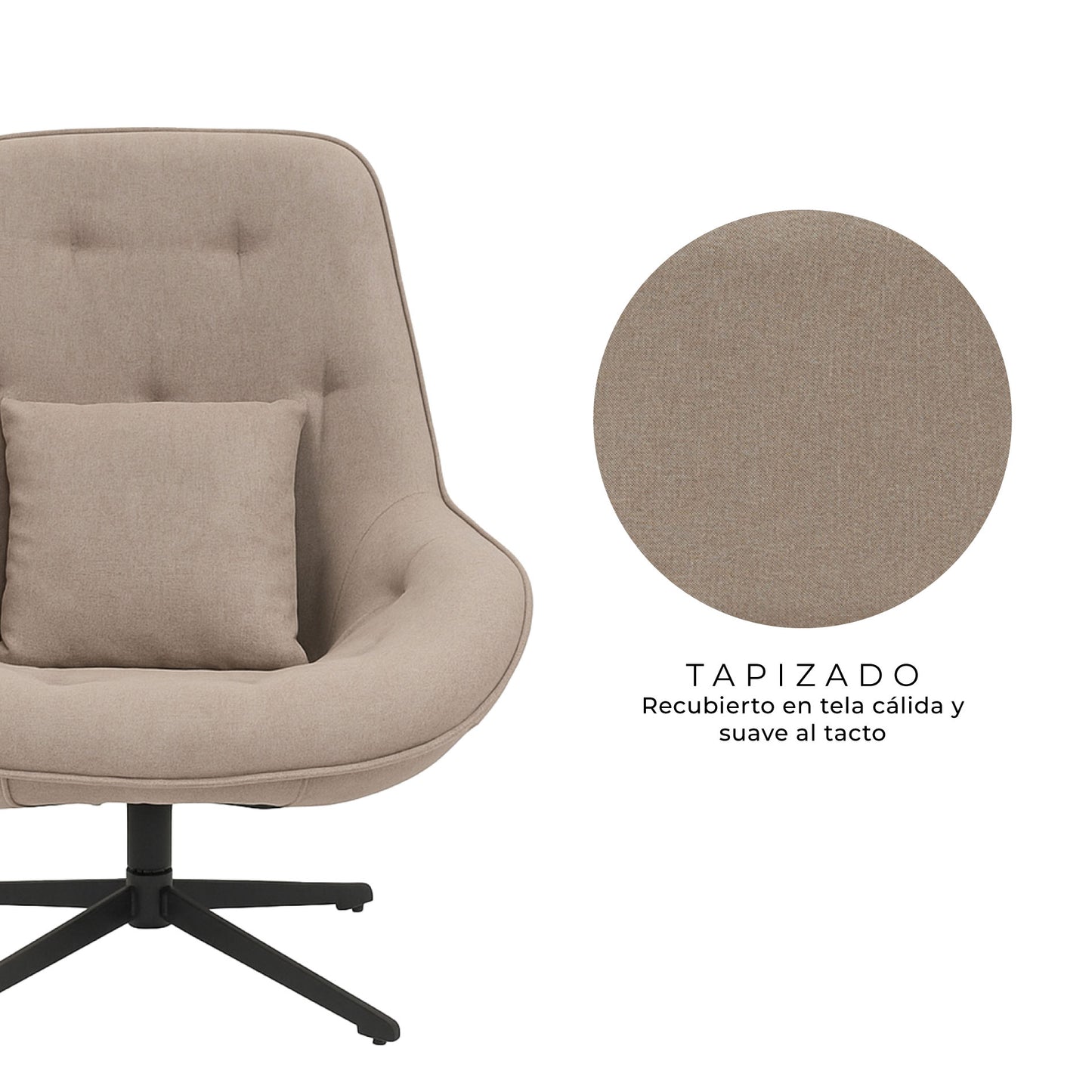 Sitial Giratorio Cherry