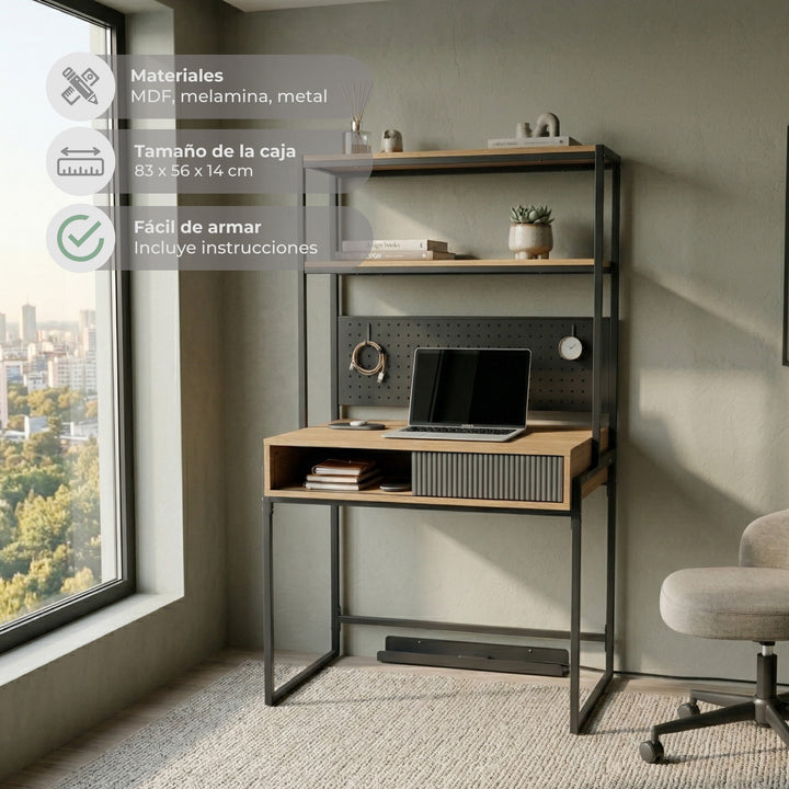 Escritorio Industrial Desk-26