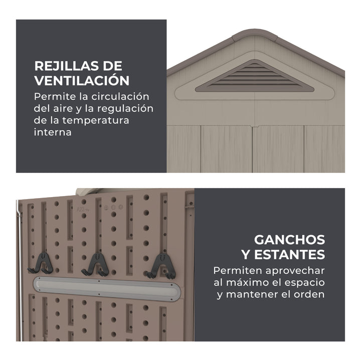 Bodega de Jardín Hunter 4 mt2