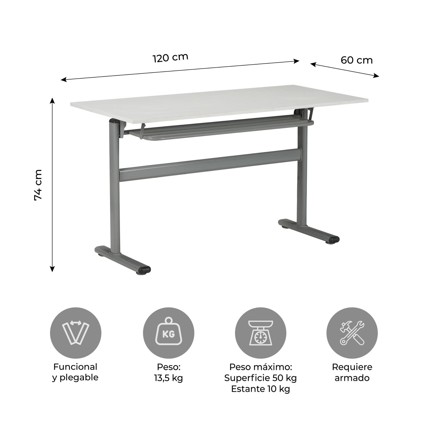 Escritorio Plegable Ergo-001
