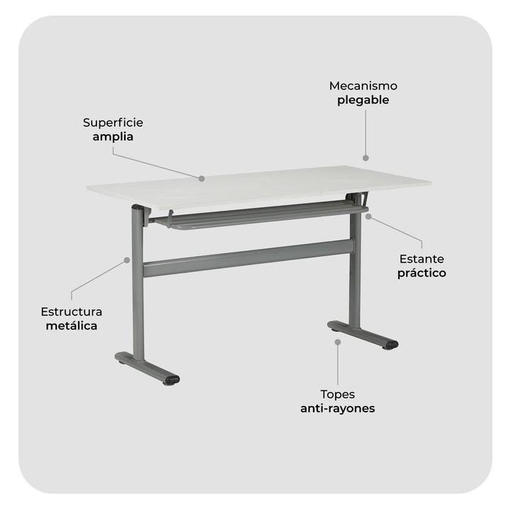 Escritorio Plegable Ergo-001