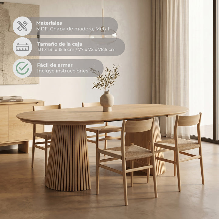 Mesa de Comedor Extensible Haven