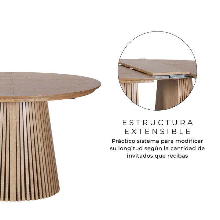 Mesa de Comedor Extensible Haven