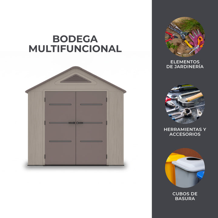 Bodega de Jardín Hunter 4 mt2