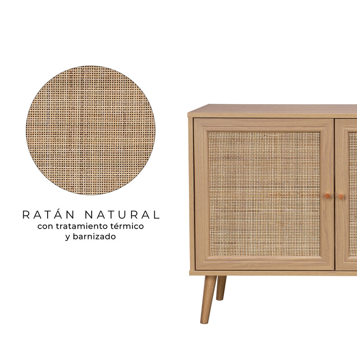 Buffet de Ratán Maui 140 cm