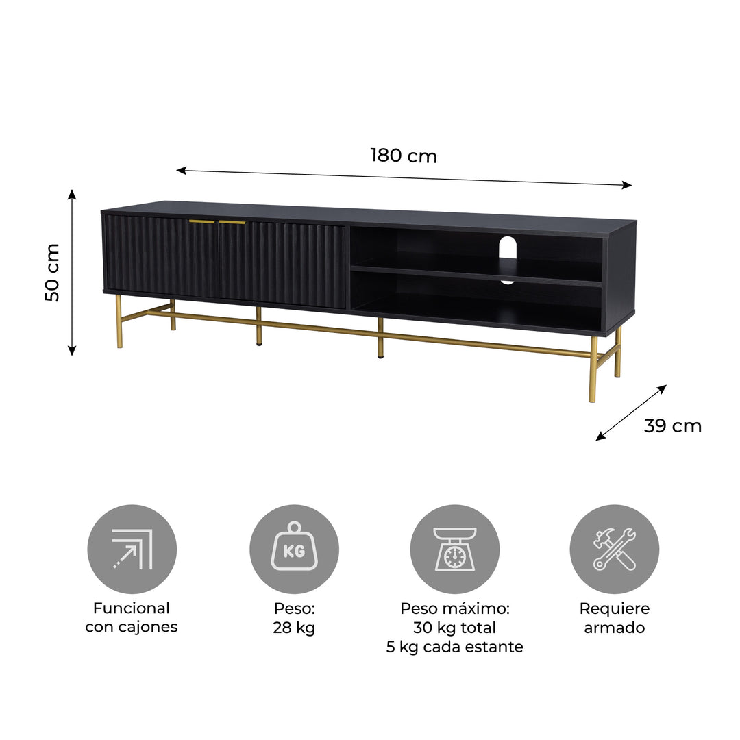 Rack de TV Queens 180 cm
