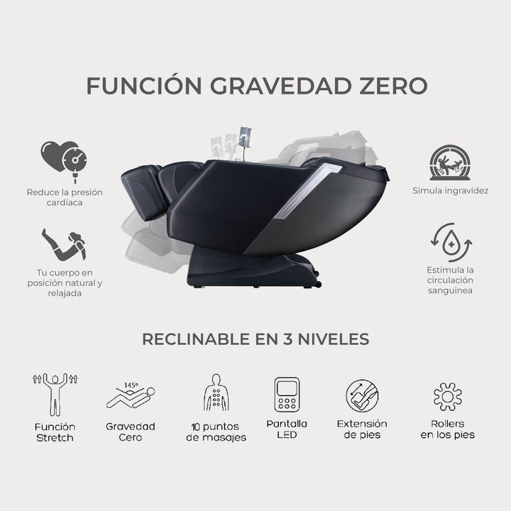 Sillón Masajes R3000 2da Generación