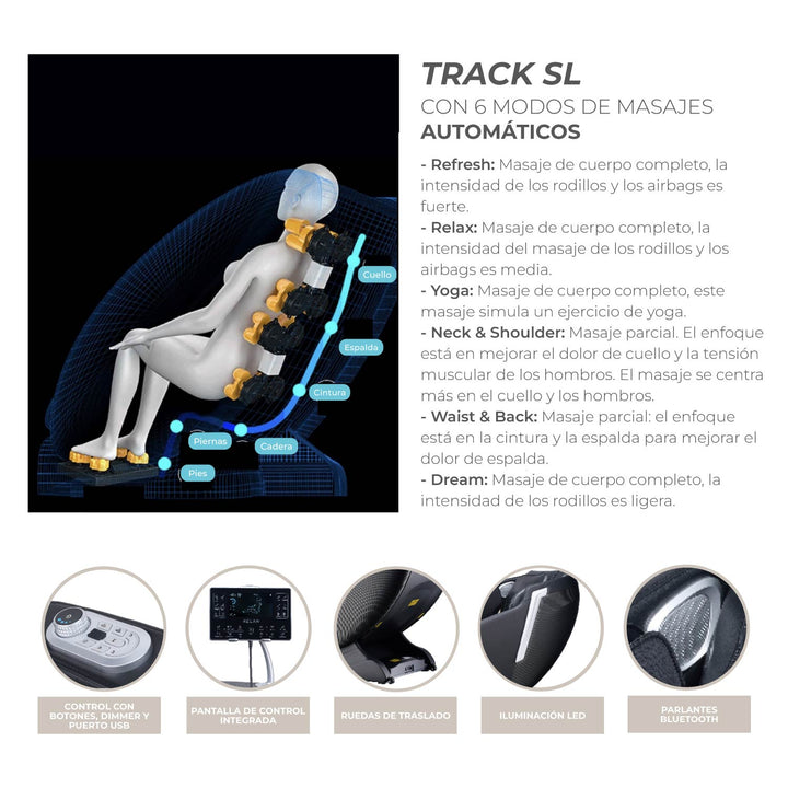 Sillón Masajes R3000 2da Generación