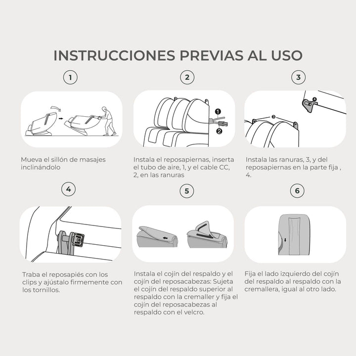 Sillón Masajes R3000 2da Generación