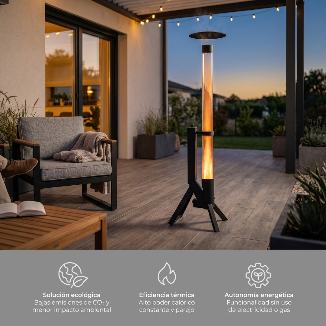 Estufa a Pellet Exterior Ember