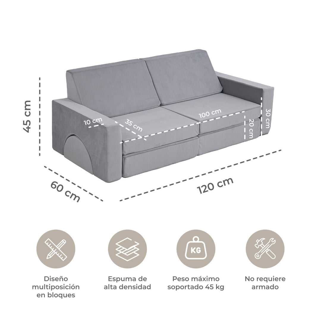 Sofá Modular Infantil Alva