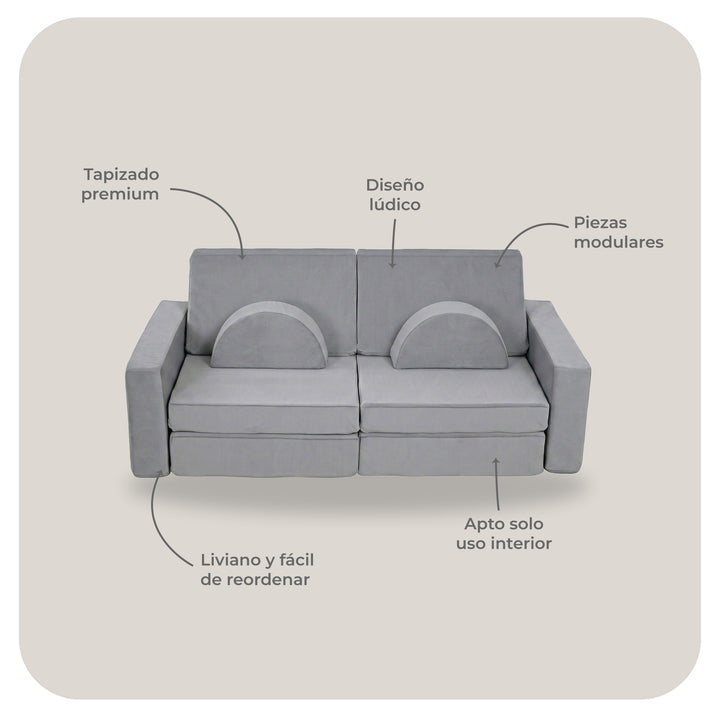 Sofá Modular Infantil Alva