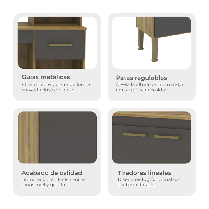 Mueble de Cocina Canela