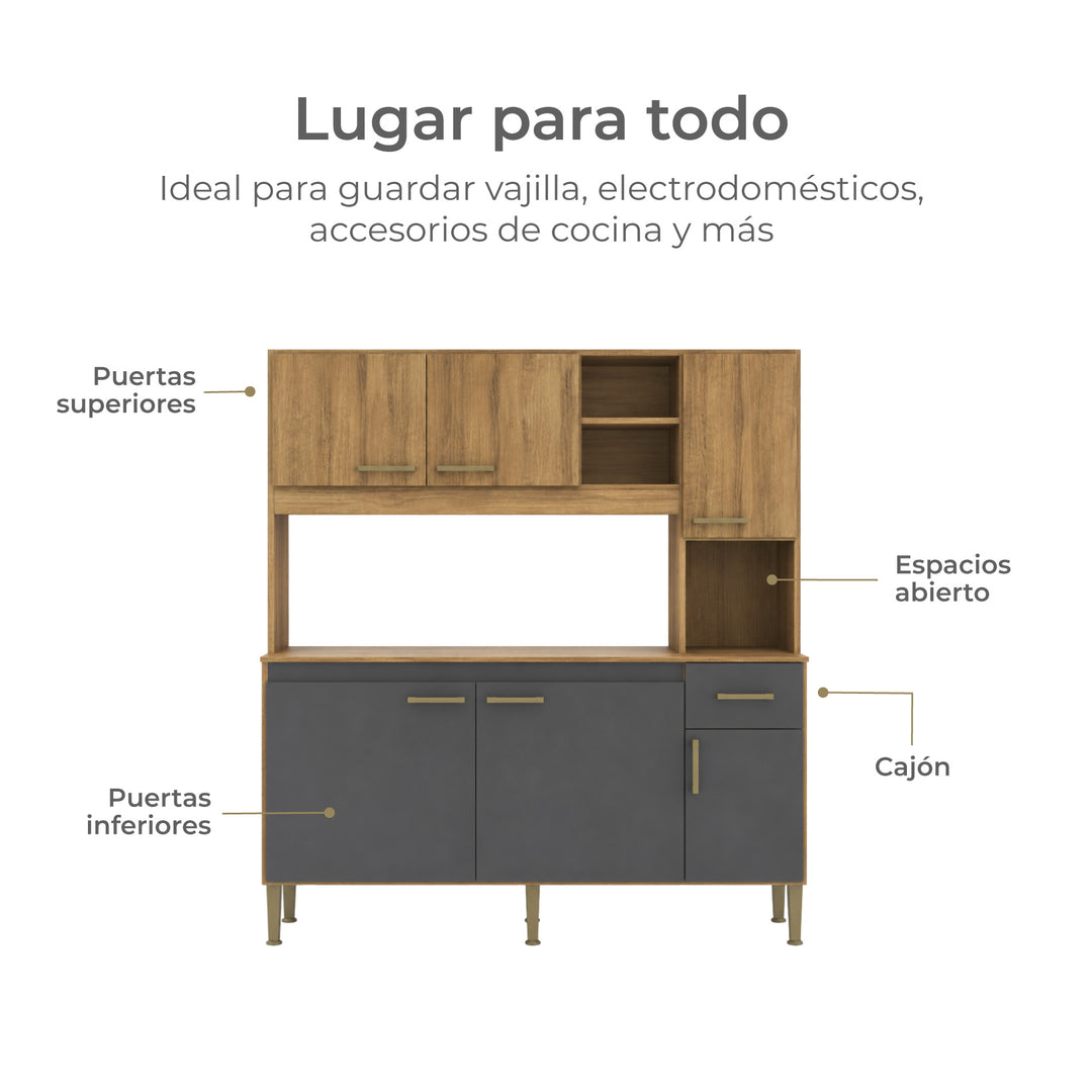 Mueble de Cocina Canela