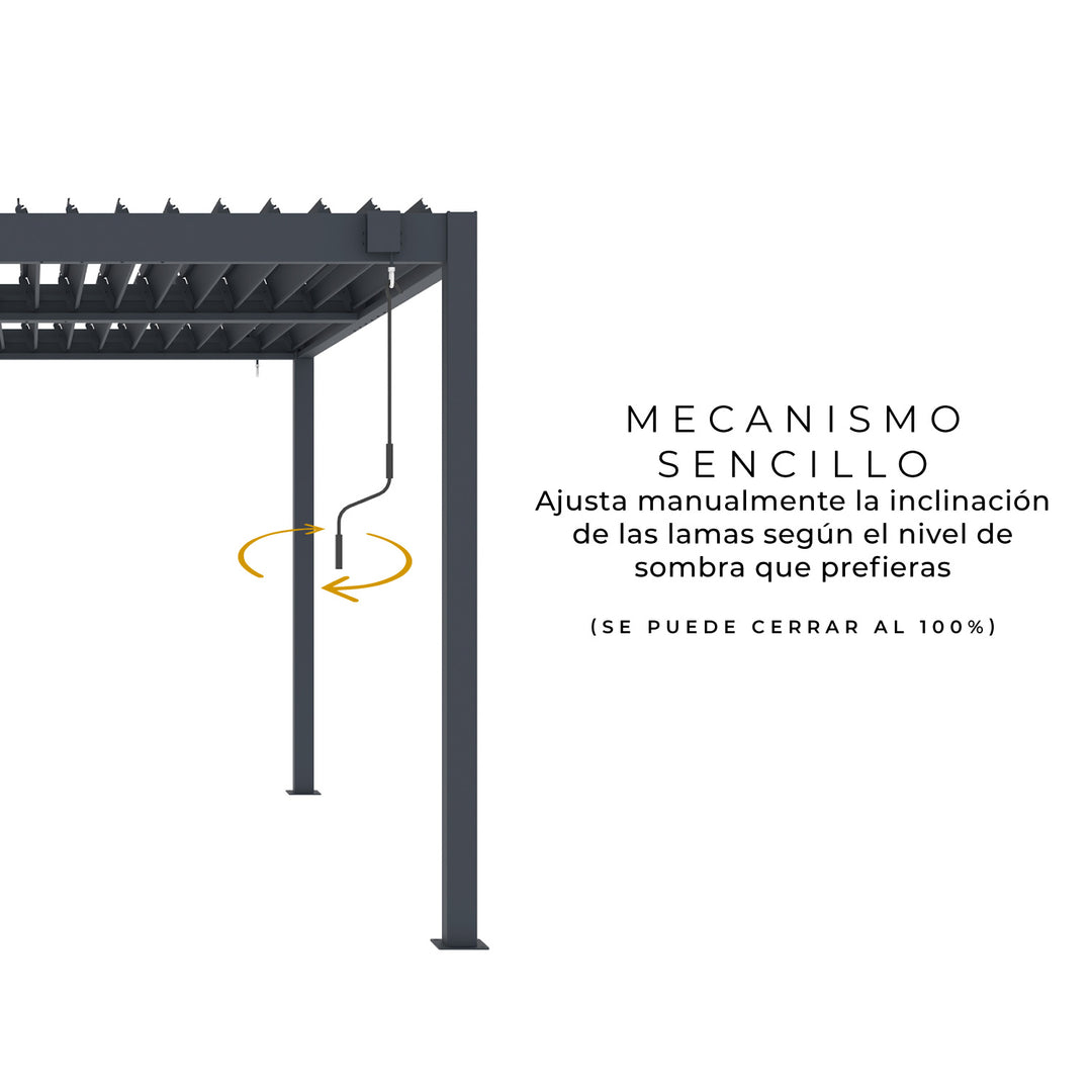 Pérgola Bioclimática 304x304 Shade-B