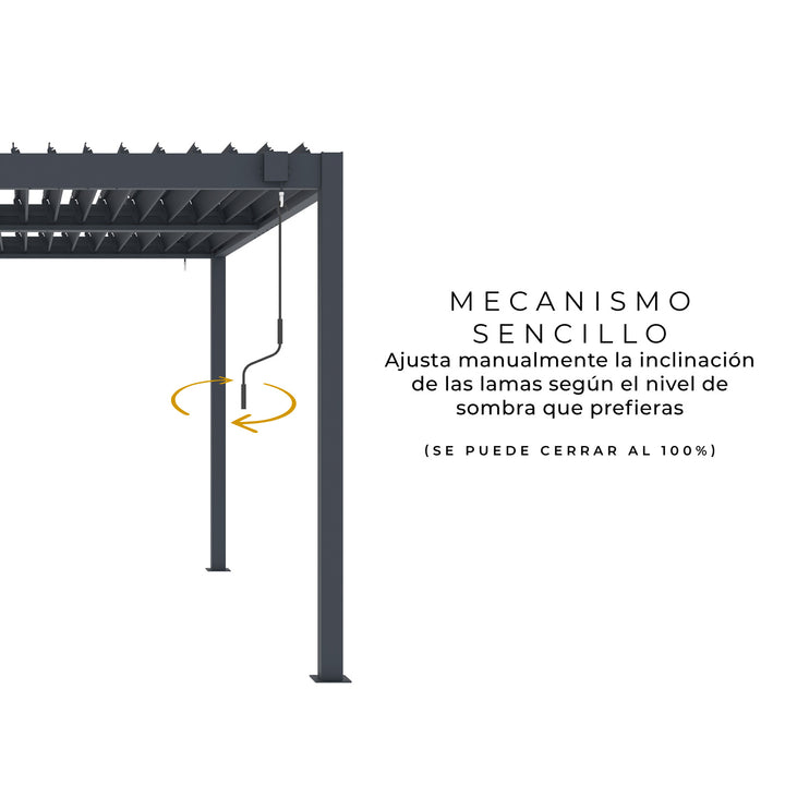 Pérgola Bioclimática 304x304 Shade-B