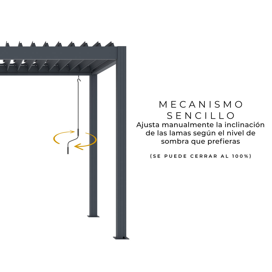 Pérgola Bioclimática 203x304 Shield-A