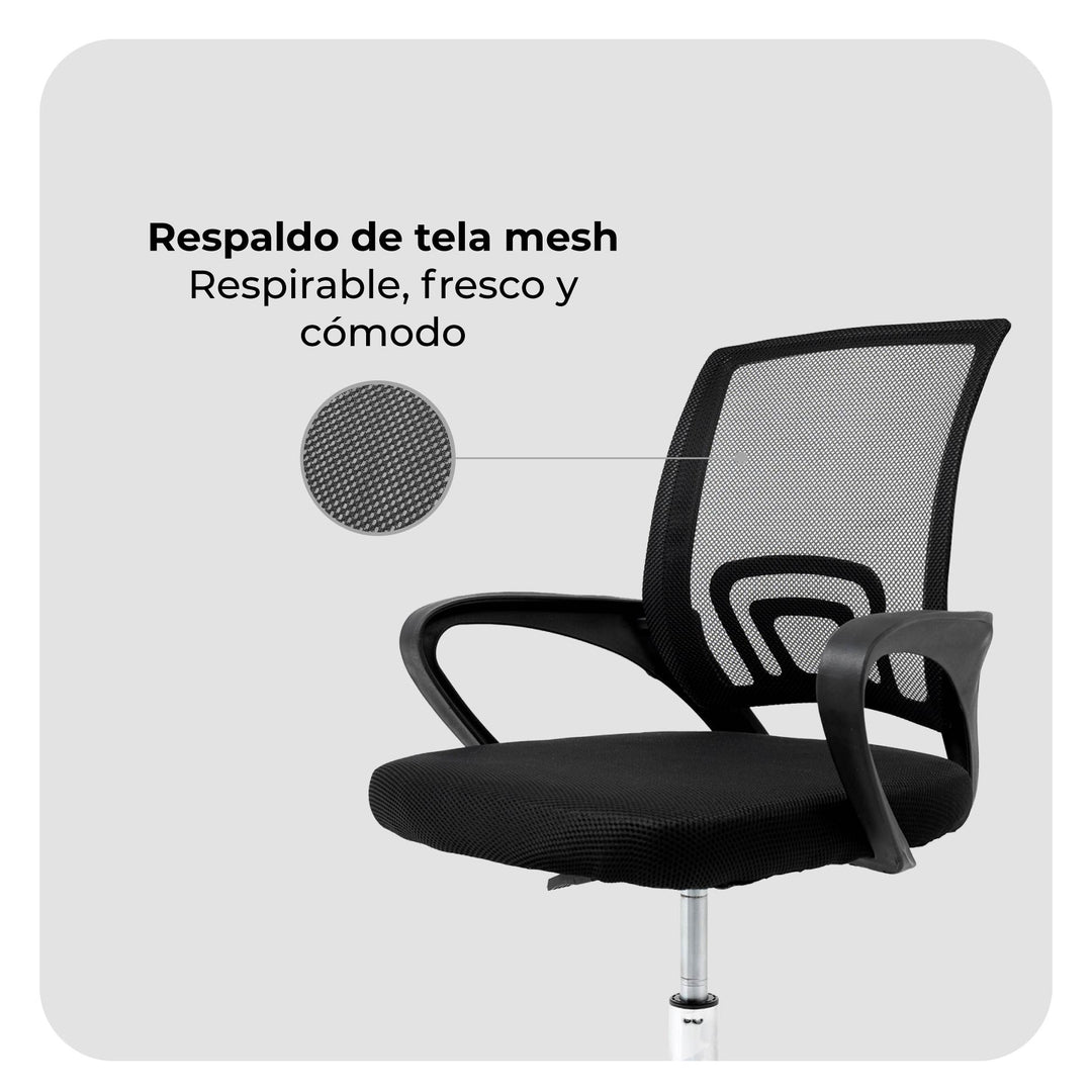 Silla de Escritorio Ergonómica Mesh