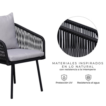 Set de Exterior Samui 6 Sillas + Mesa