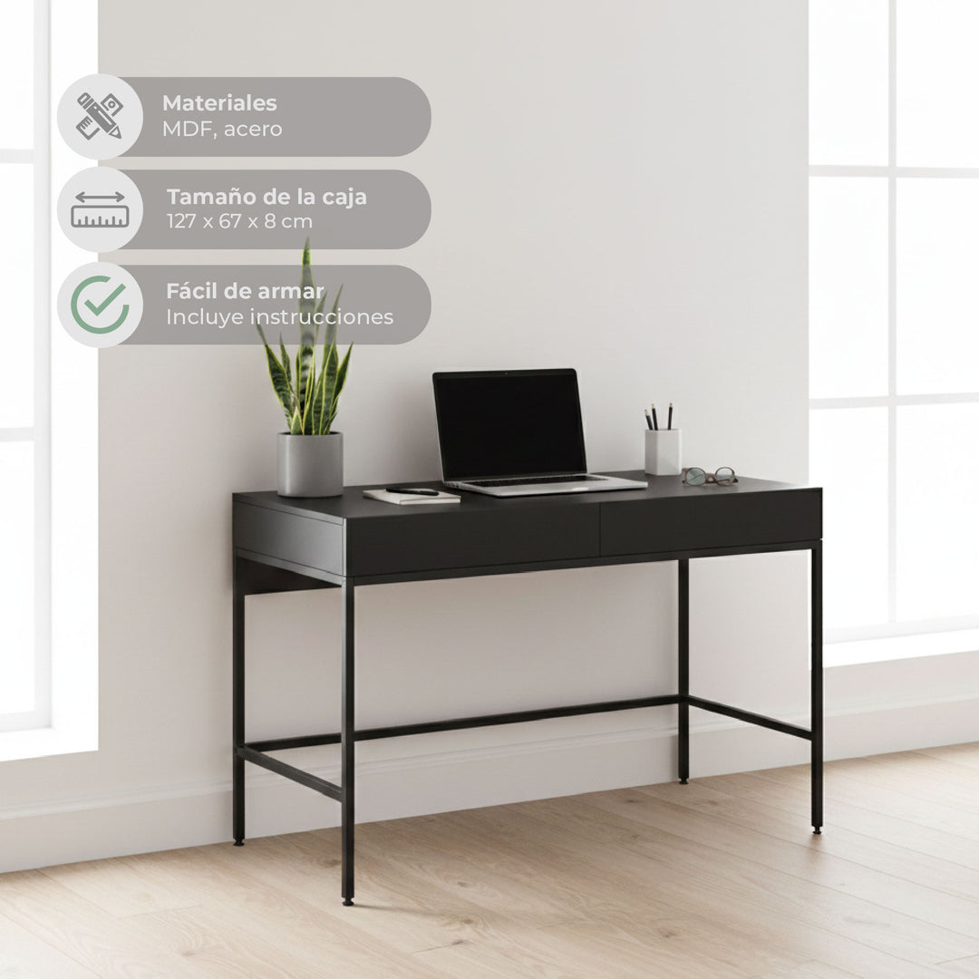 Escritorio Forge Negro