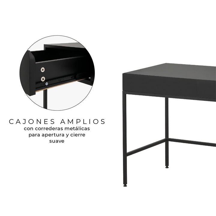 Escritorio Forge Negro