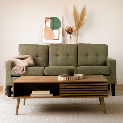 Sofá 3 Cuerpos Sutri Verde