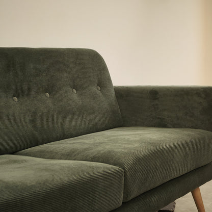 Sofá 3 Cuerpos Bracciano Verde