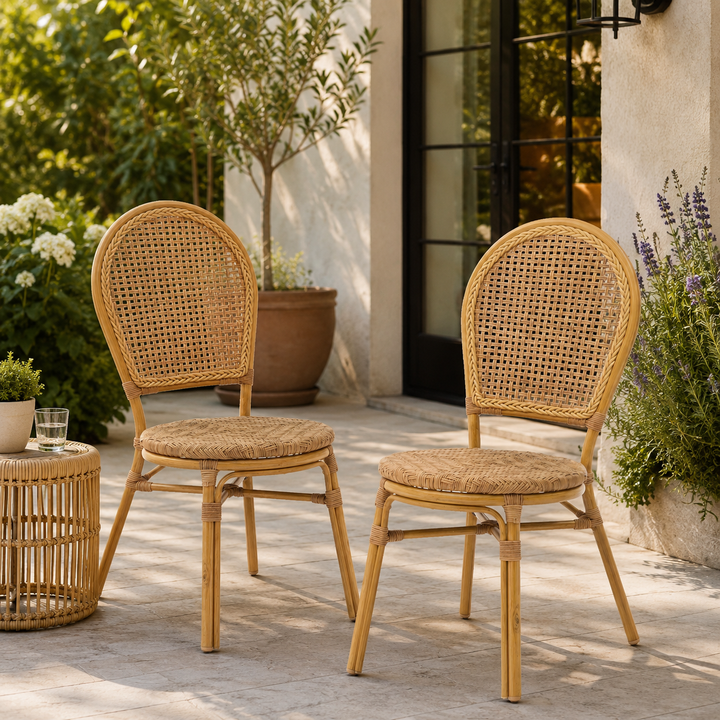 Set x2 Sillas de Exterior Kina