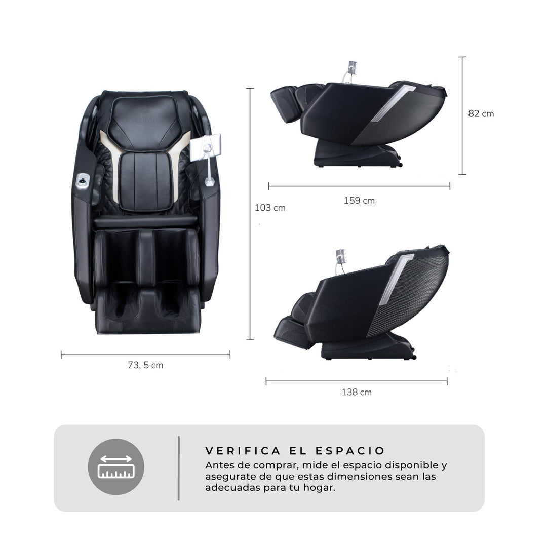 Sillón Masajes R3000 2da Generación