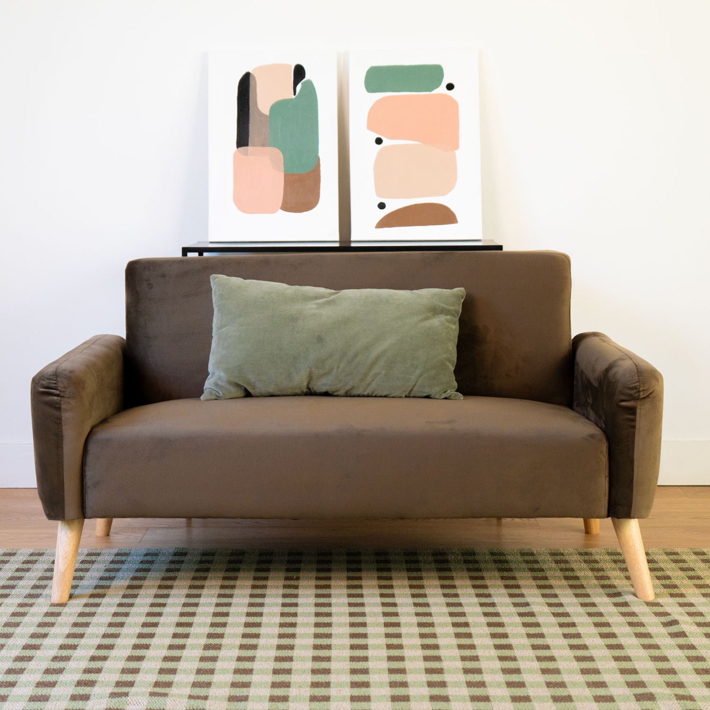 Sofá 2 Cuerpos Nemi Café