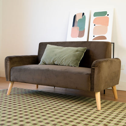 Sofá 2 Cuerpos Nemi Café