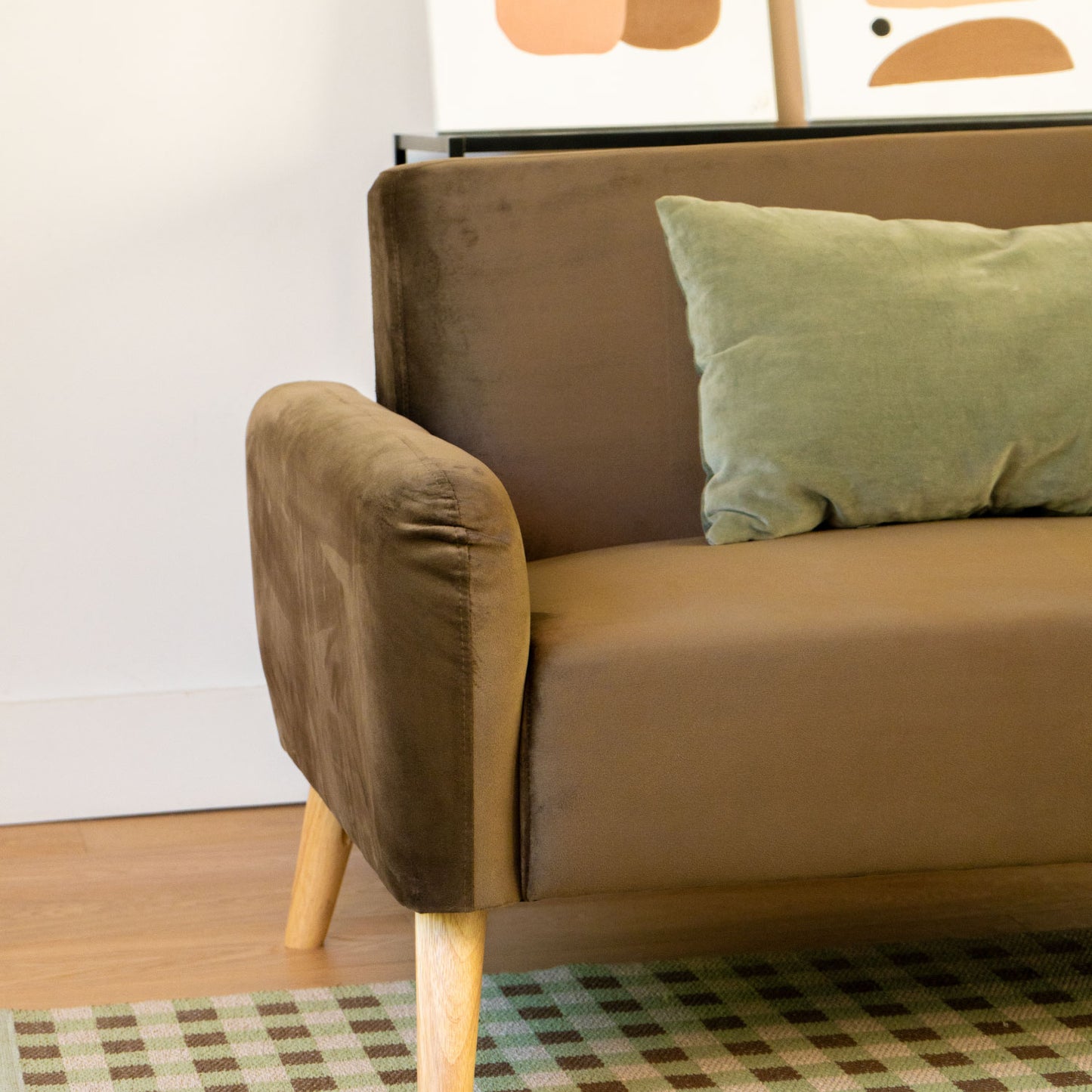 Sofá 2 Cuerpos Nemi Café