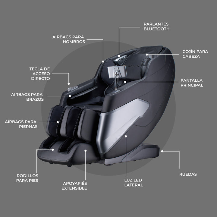 Sillón Masajes R5000 2da Generación