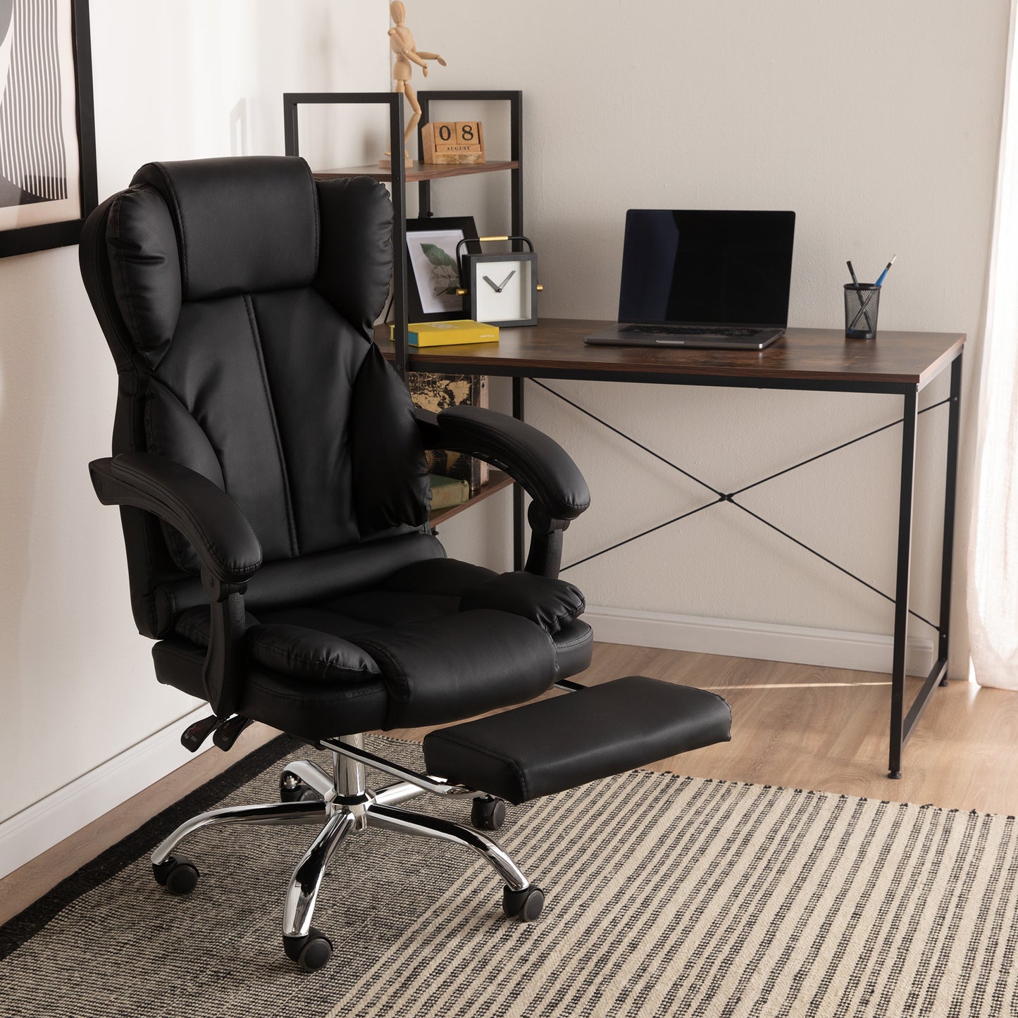 Silla de Escritorio Con Apoyapies Peace