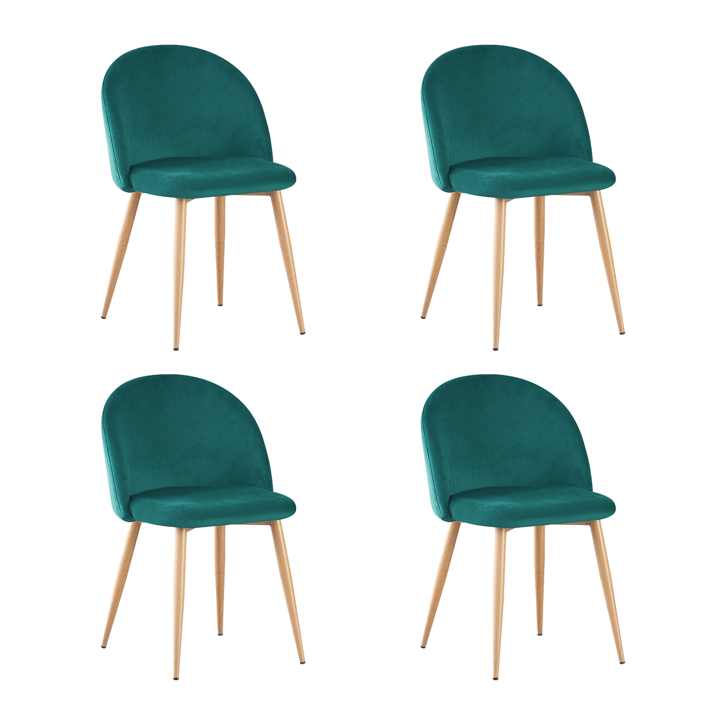 Set de 4 Sillas de Comedor Dinka Oxford