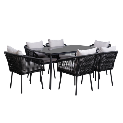 Set de Exterior Samui 6 Sillas + Mesa