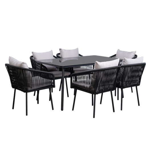 Set de Exterior Samui 6 Sillas + Mesa