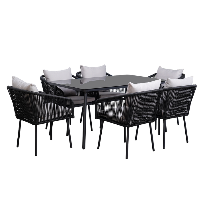 Set de Exterior Samui 6 Sillas + Mesa
