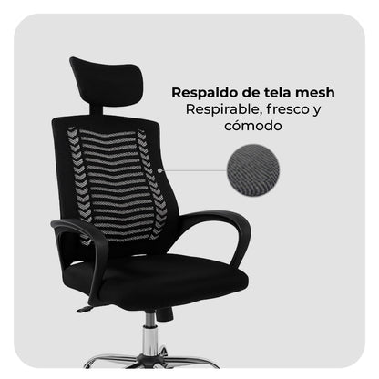 Silla de Escritorio Ergonómica SILL-Q2N