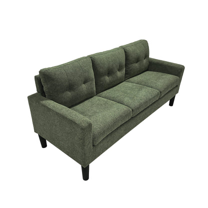 Sofá 3 Cuerpos Sutri Verde