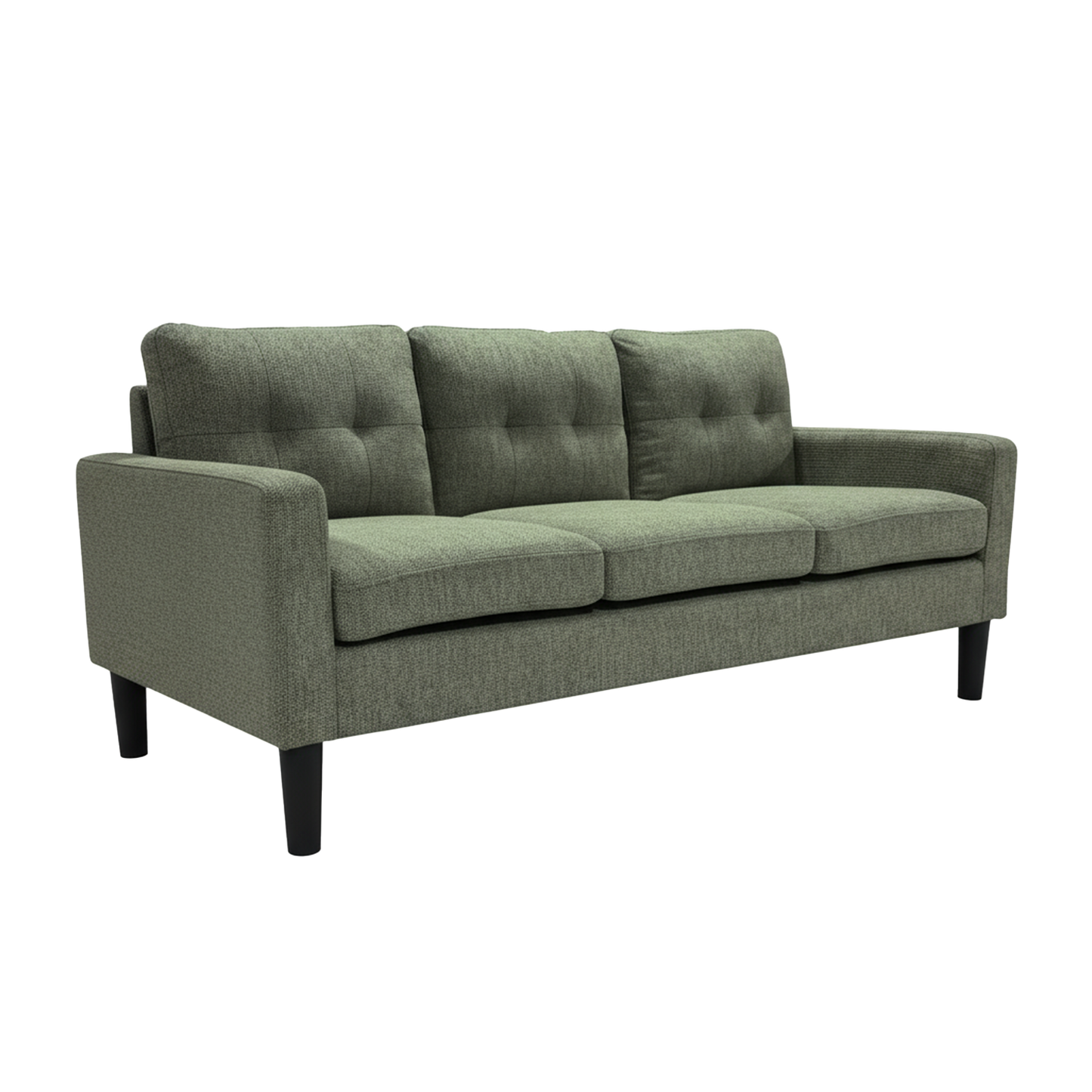 Sofá 3 Cuerpos Sutri Verde